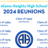 Upcoming Reunions for 2024!