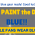 Paint the dome blue! Good luck, Mules!