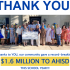 Thank You, Donors! $1.6 Million to AHISD!