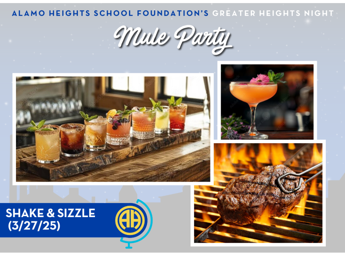 Greater Heights Night 2024 - Mule Party Auction - Shake & Sizzle on March 27th
