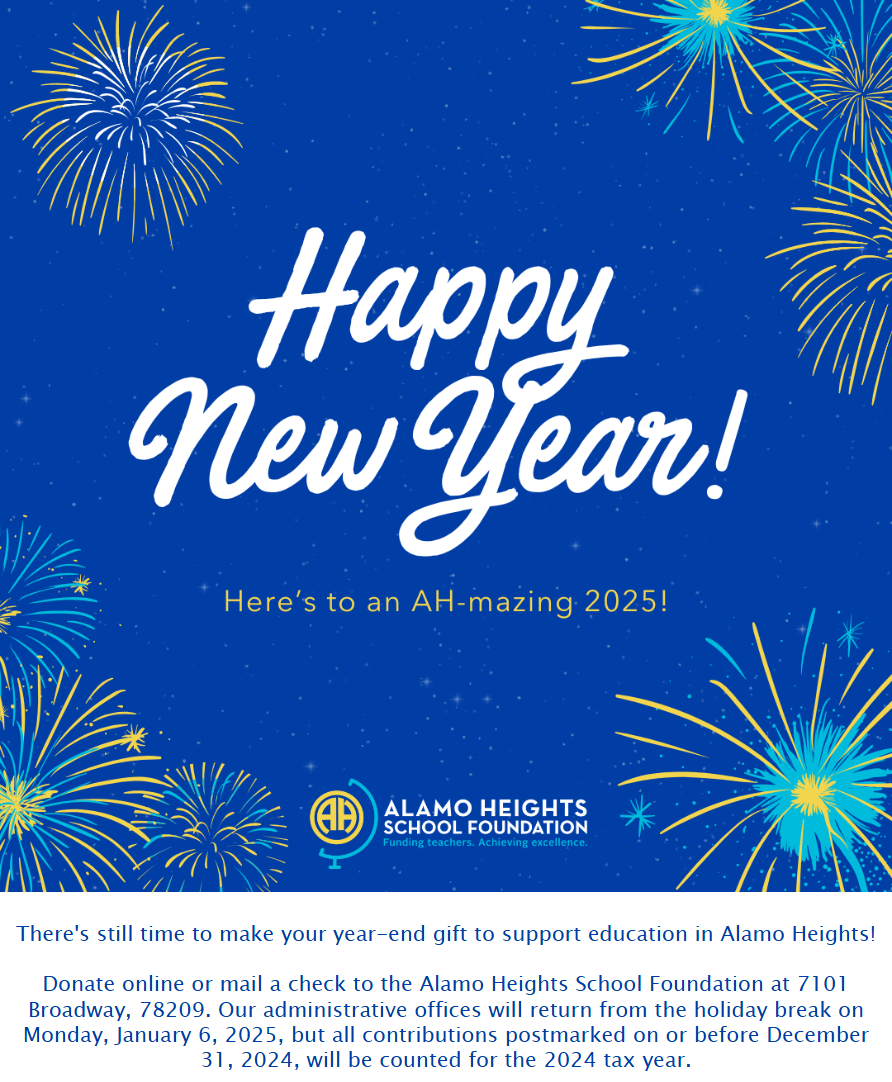 Heights Happenings Dec 31 - Happy New Year!