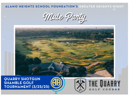 Heights Happenings Nov 11 - Mule Party and Silent Auction