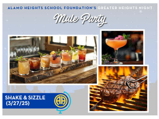 Heights Happenings Nov 11 - Mule Party and Silent Auction